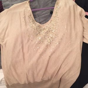 WhBM sequin detail shirt